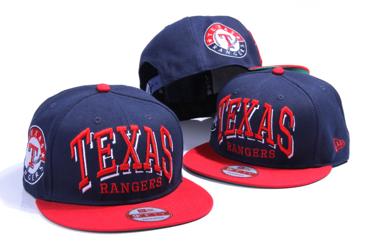 MLB Texas Rangers NE Snapback Hat #03